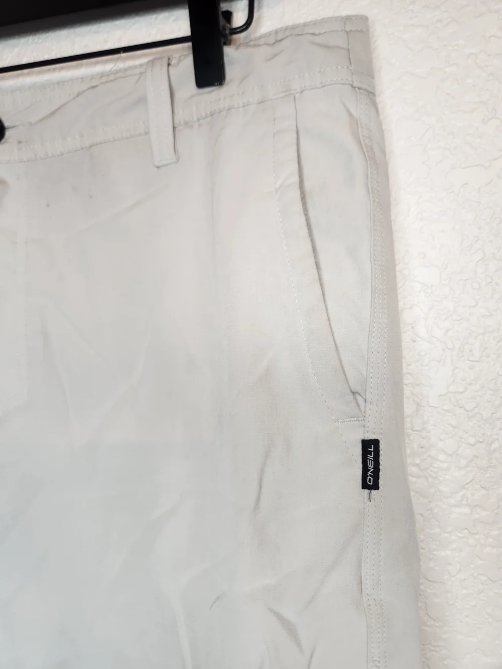 O'neill hybrid hyperfreak pro stretch size 33 Heather hybrid shorts